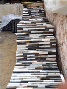 Natural Wall Cladding, China Slate Culture Stone, Heibei/ Jiangxi Wall Stone, Multicolor Culture Stone