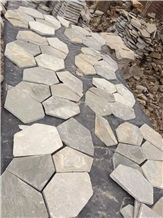 Special Cultural Flagstone Paving,Grey Slate Paving,Courtyard Culture Stone Paving Stone, Natural Paving Stone,Crazy Paving Stone Irregular Shapes Natural Stone Slate for Floor Paving