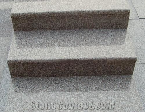 Flamed Granite G664 Stairs,Steps,Stair Riser