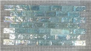 Glass Mosaic Tiles for Bathroom Decoration