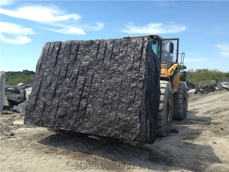 Angola Black Granite Blocks