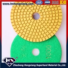 4" Diamond Polishing Pads Wet Use 50# -5000# Different Grit Can Choose