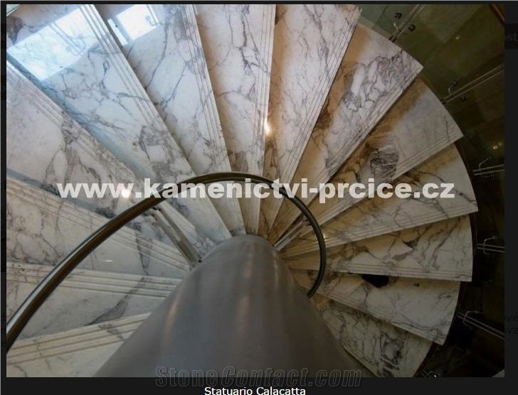 Statuario Calacatta Staircase