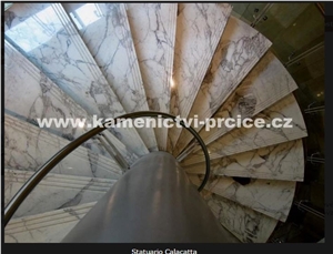 Statuario Calacatta Staircase