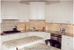 Amba white granite kitchen coutertops,  white granite vanity tops 
