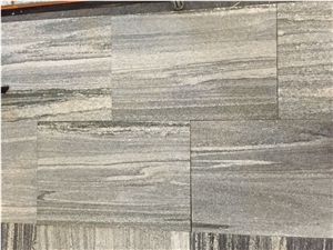China Dark Grey G302 Granite Negro Landscaping Vein, Nero Santiago Tiles & Slabs for Wall & Floor Cover