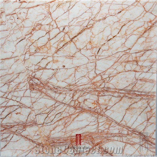 Golden Spider Marble Red Marble Slab for Wall Floor