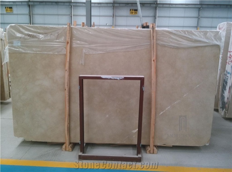 Iran Shanyan Beige Marble Polished Natural Marble Slabs Cut-To-Size Floor Tile
