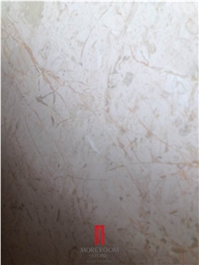 Light Beige Color Marble Stone Slab Cut Into Size