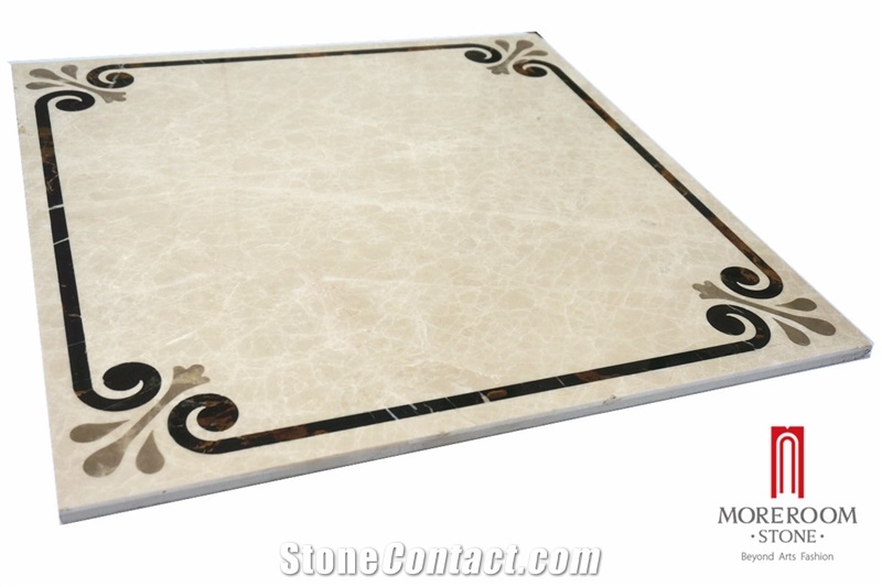 Marble Stone Design Decorative Laminated Marble Flooring