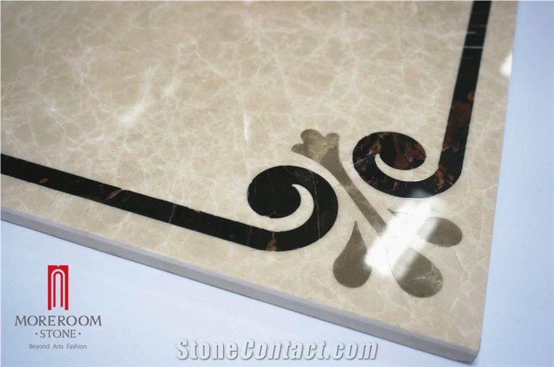 Marble Stone Design Decorative Laminated Marble Flooring