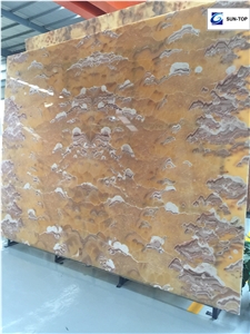 Bright Future Joint Onyx/Multicolor Yellow Jade Big Slabs & Tiles & Gangsaw Slab & Strips (Small Slabs) & Customized & Wall/Floor Covering