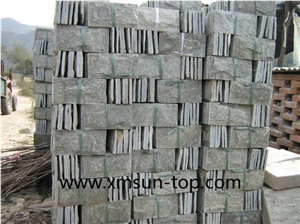 Green Quartzite/ Chinese Green Mushroom Stone/ Mushroomed Stone /Green Quartzite Mushroom Stone/ Mushroomed Cladding/ Mushroom Wall/ /Mushroom Wall Cladding/ Cladding Tile /Exterior Walling
