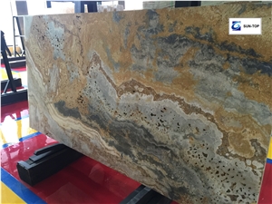 Muddy Land Onyx/ Multicolor Brown Jade Big Slabs & Tiles & Gangsaw Slab & Strips (Small Slabs) & Customized & Wall/Floor Covering