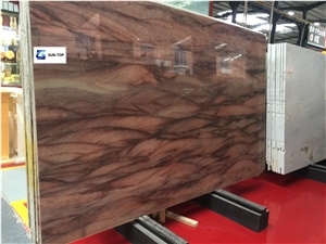 Red Sea Onyx/ Multicolor Red Jade Big Slabs & Tiles & Gangsaw Slab & Strips (Small Slabs) & Customized & Wall/Floor Covering