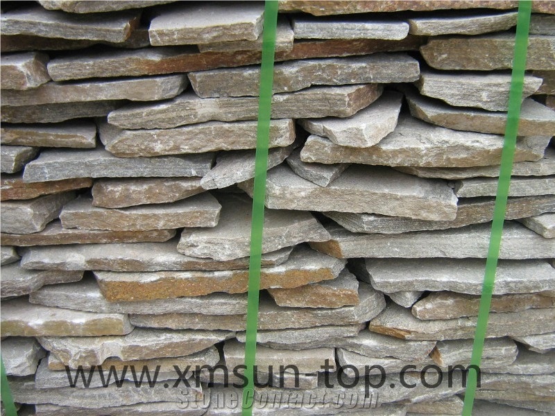 Rust Slate Step Stone/Irregular Stepping Stone/ Random Shape Flagstone/Rusty Slate Random Paving/China Rust Slate Flagstone