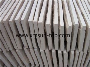 White Sandstone Mushroom Stone Wall Cladding/Sandstone Wall Tiles