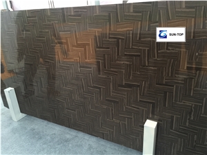 Wood Cross Onyx/Multicolor Brown Jade Big Slabs & Tiles & Gangsaw Slab & Strips (Small Slabs) & Customized & Wall/Floor Covering