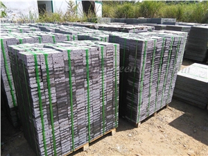 Cheap Price High Quality Hainan Black Lava Stone/China Black Lava Stone/Hainan Big Holes Black Basalt Exterior Cube Stone for Courtyard Road Pavers/Garden Stepping/Driveway/Walkway, Winggreen Stone