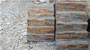 Cheap Price High Quality Rustic Slate Cultured Stone/Stacked Stones/Veneer Stones Panel for Exterior Decoration and Wall Cladding, Winggreen Stone