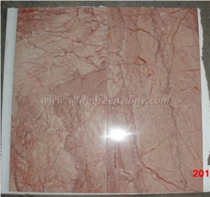Chinese Guang Red Marble Slab and Tile,