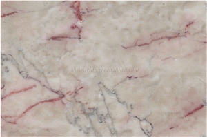 Chinese Verdent Red Cream Marble Slab and Tile