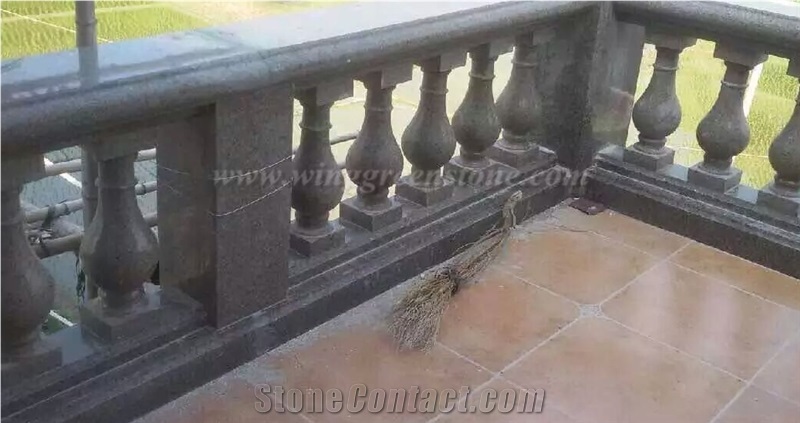 Granite Baluster, Stone Staircase Rails, Winggreen