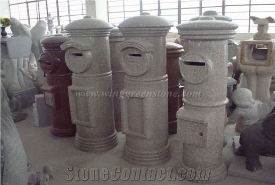 Granite Mailbox, Chinese Granite Letter Boxes, Outdoor Mail Box, Winggreen