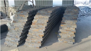 Hot Sale Rustic Slate Cultured Stone/Stacked Stones/Veneer Stones Panel for Exterior Decoration and Wall Cladding, Winggreen Stone