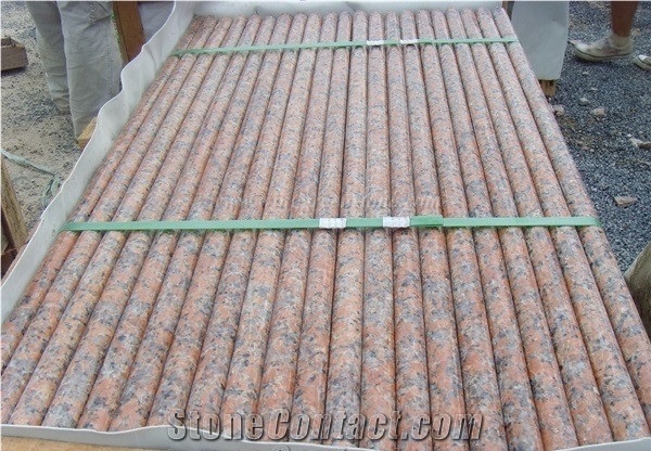 Own Factory, G562 Granite Deck Stair, Chinese Red Granite, G562/Maple Red/Copperstone/Crown Red/Maple Leaf Granite Stairs, Steps & Risers, Stair Treads & Thresholds