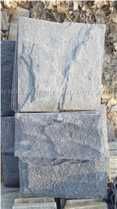Own Factory Supply Of High Quality Black Slate Mushroom for Wall Cladding, Winggreen Stone