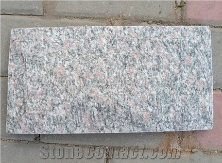 Peony Red Granite Mushroom Stone, Mushroomed Cladding, Mushroom Wall, Mushroomed Stone, Mushroom Wall Cladding, Xiamen Winggreen Stone