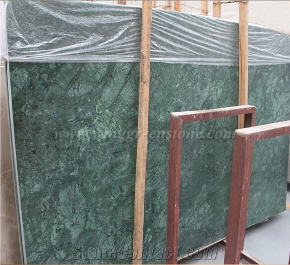 Verde Alpi Marble Slab and Tile, Green Marble Tile