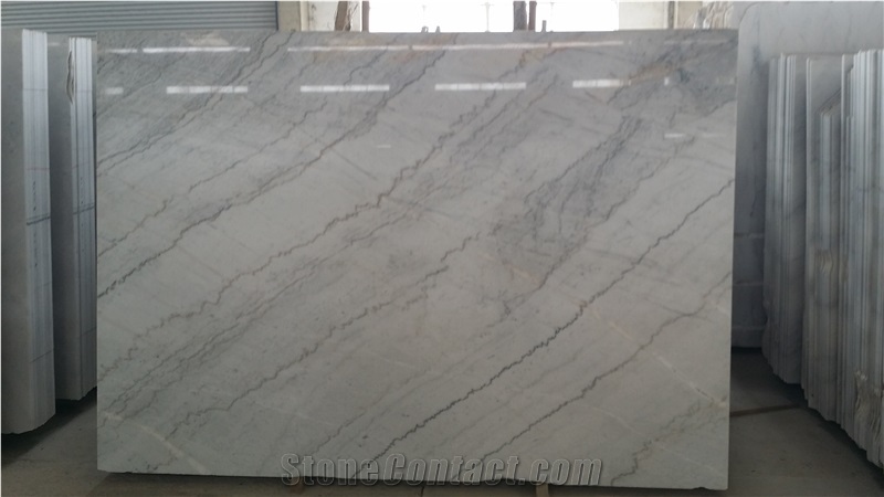 High Quality White Marble Slabs & Tiles, Polished White Marble Slabs & Tiles, Bianco Crown Marble Tiles & Slabs