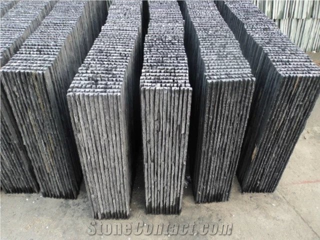 Black Slate Cultured Stone /Ledge Stone / Wall Cladding / Thin Stone Veneer