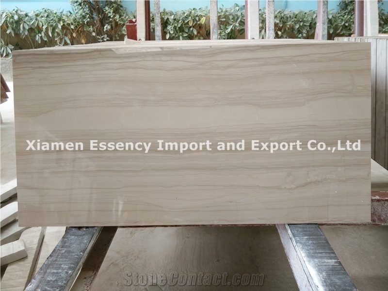 Athen Wood Grey Marble Tile and Slab, China Grey Marble