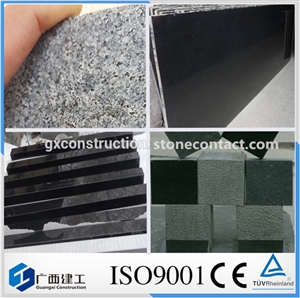 Shanxi Black Granite Tile & Slab China Black Granite