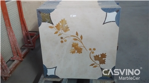 Magic Tile Cm66-88 Laminated Marble Panel for Flooring Covering