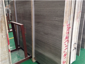 Best Price Grey Wooden Vein Marble Slab from China