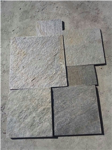 Natural Black Stone Quartzite Slabs & Tiles, Quartzite Floor/Wall Covering Tiles