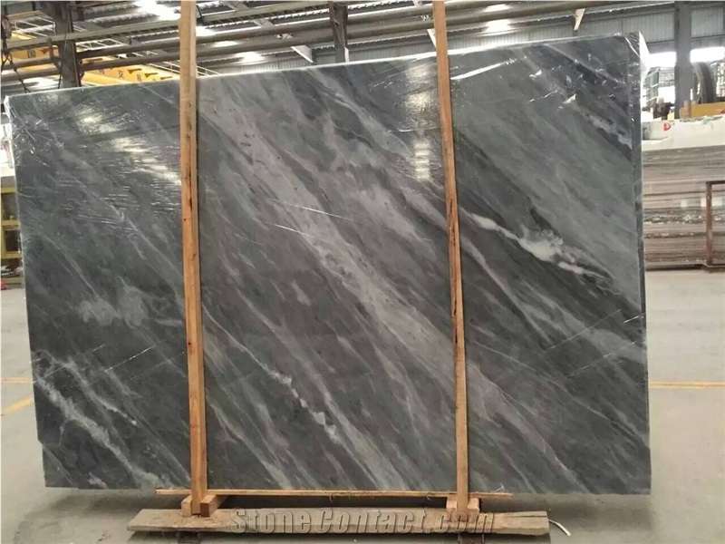 Storm Grey Marble Grey Marble Slabs Tiles, China Grey Marble