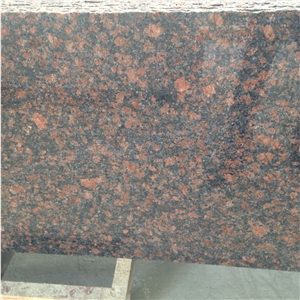 Tan Brown Granite Stone Slabs Stone Tiles for Interior Decoration