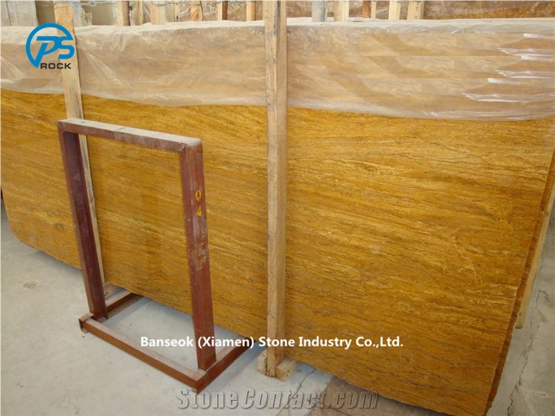 Empire Gold Marble from Turkey Slabs & Tiles, Turkey Yellow Marble