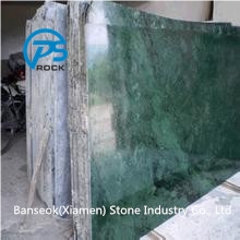 India Green Marble Slabs & Tiles,Big Flower Green Marble