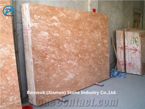 Pink Marble from Philippines Slabs, Tea Rose Marble
