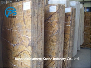 Rainforest Brown Marble Slabs & Tiles,India Marble