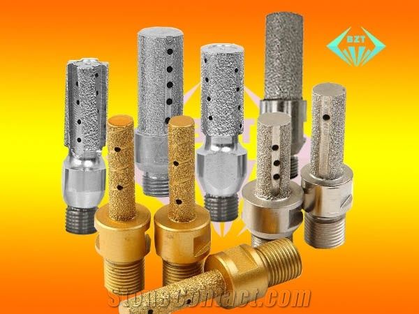 Brazed Diamond Stone Carving Tools,Router Bits, Engraving Tools