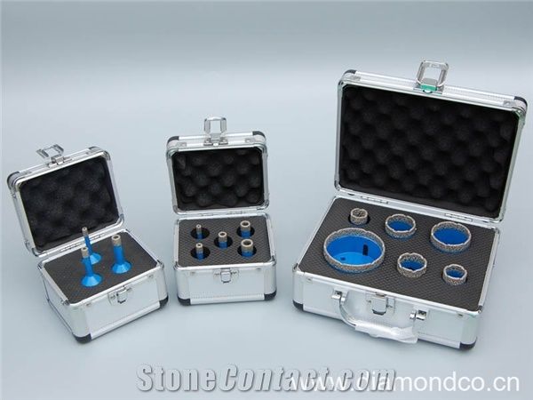 Vacuum Brazed Diamond Core Drill Bit Suit