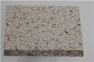 Bignan Jaune Granite Brushed, Flamed Tiles & Slabs, Yellow Granite Floor Tiles, Wall Tiles