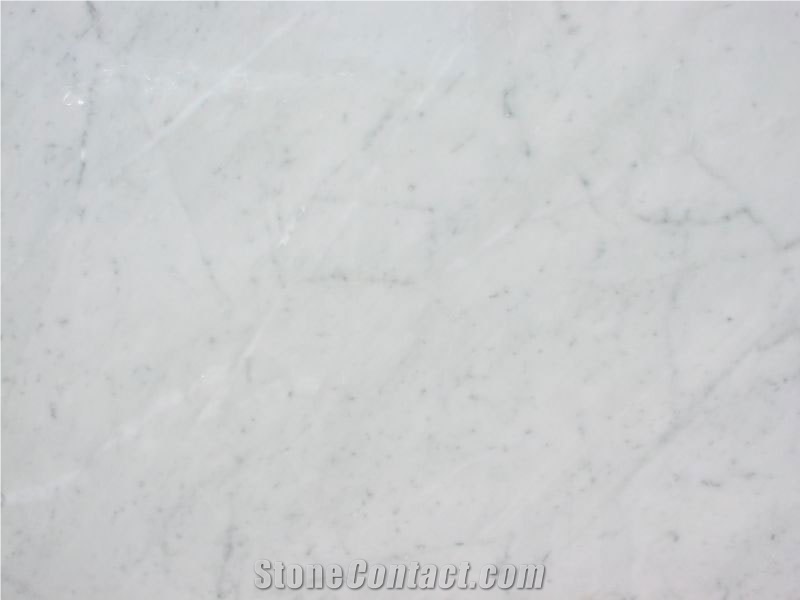 Bianco Carrara C Unito 1st., Polished Marble